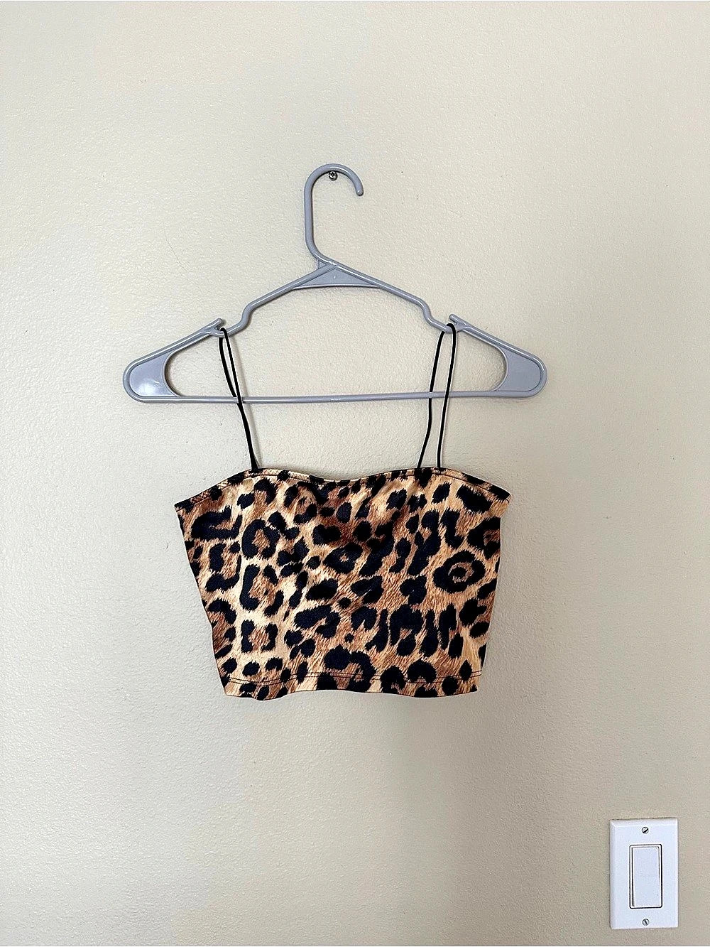 Leopard Crop Top